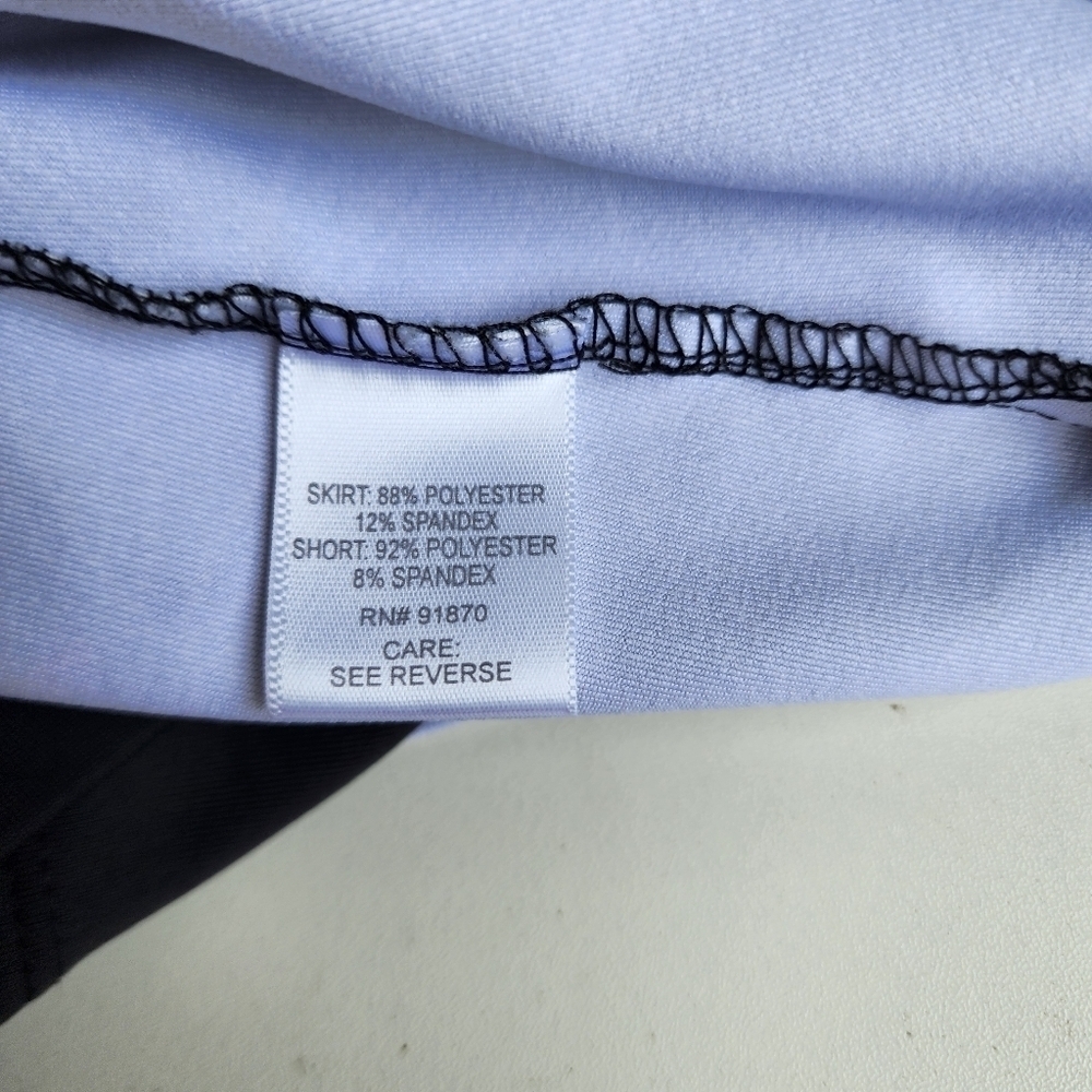 Aspire Dri-logic Ombree Brown High Performance Athletic Tennis Skirt Stretch S - Picture 3 of 8